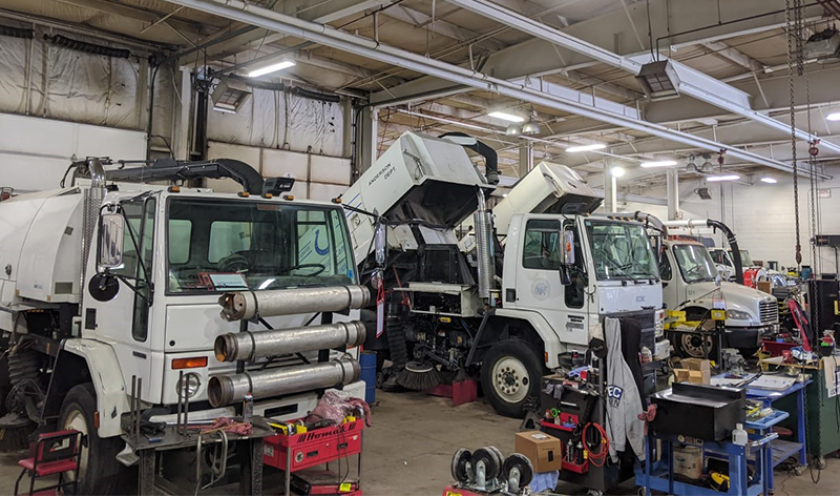 Reconditioning Street Sweepers