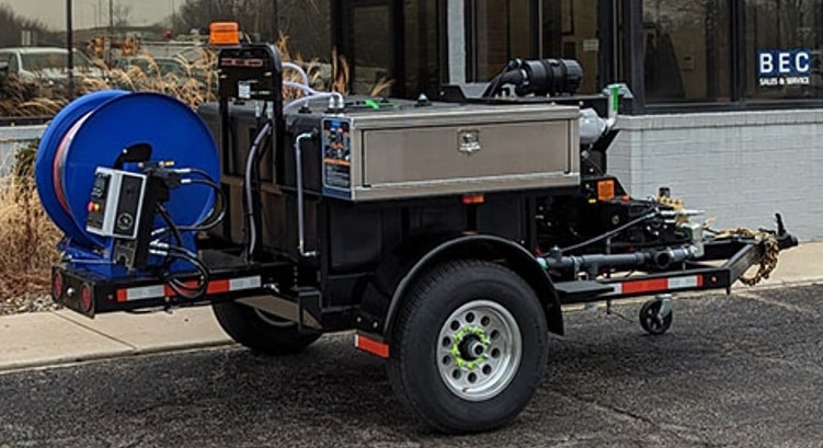 Efficient outdoor trailer equipped for versatile tasks and activities.