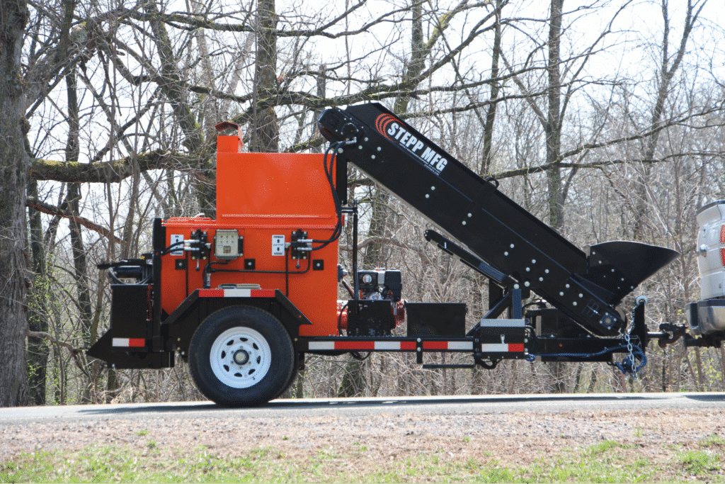 asphalt patching machine