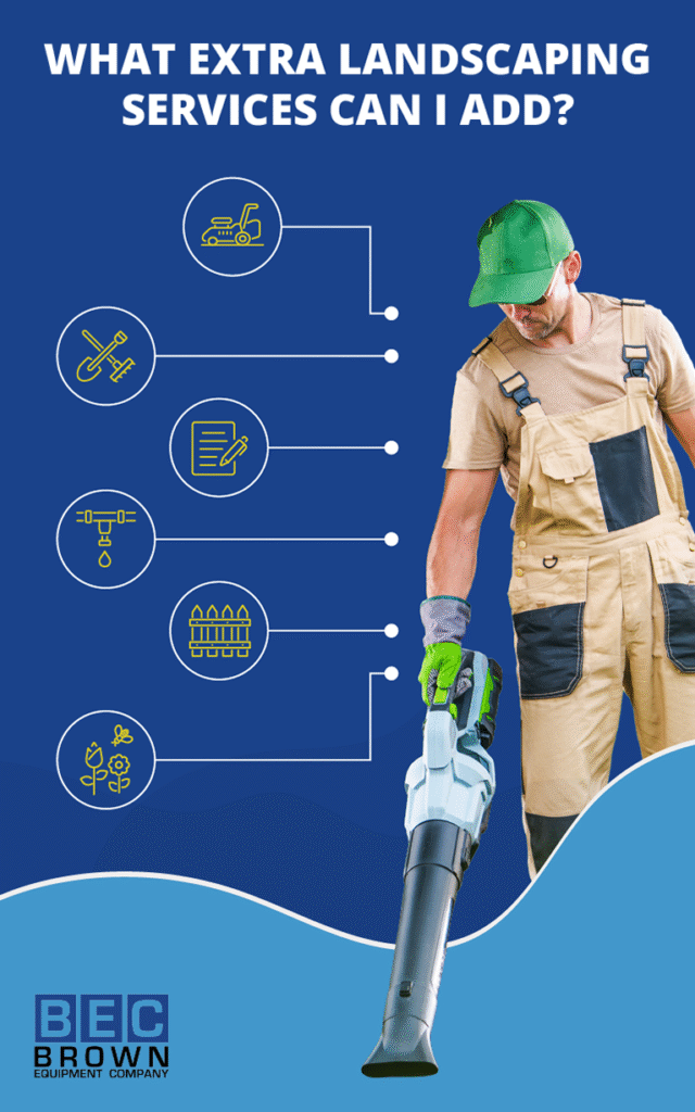 Explore additional landscaping services offered by BEC Brown Equipment Company.