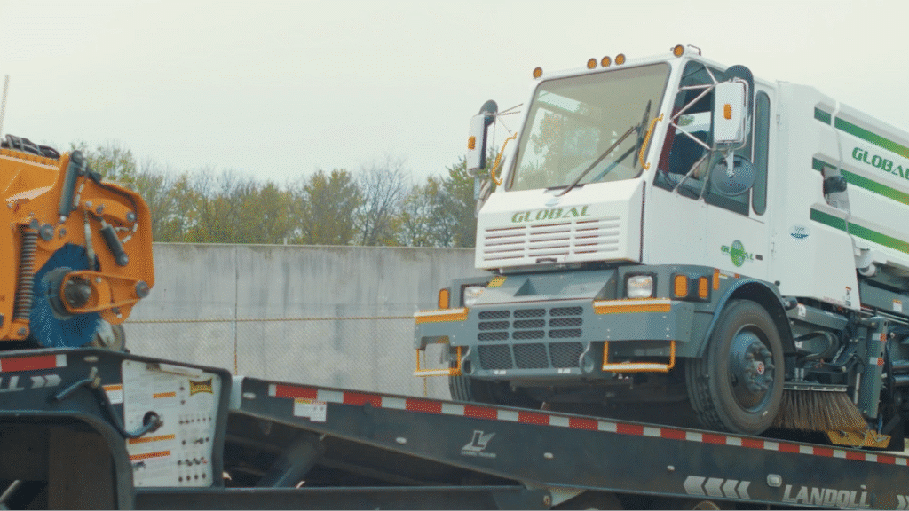 Loading a truck for optimal transport performance and safety.