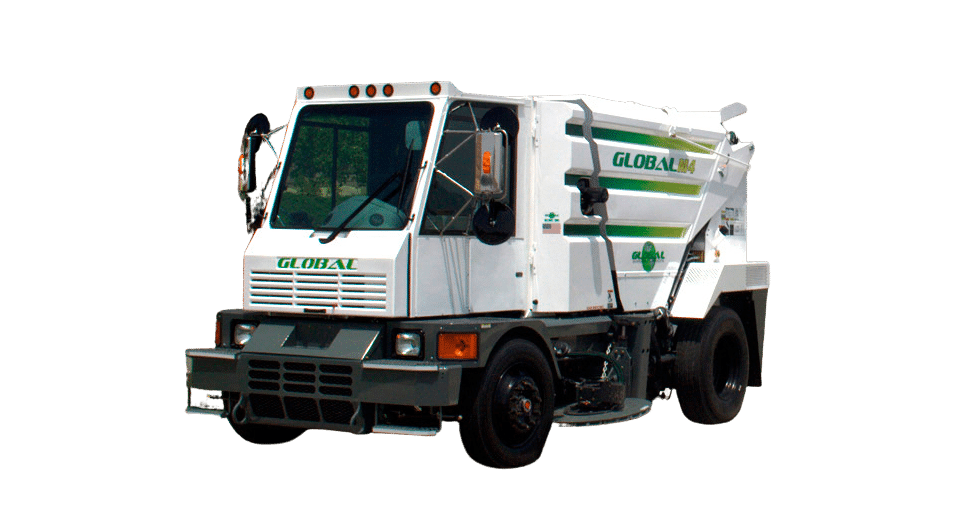 Street cleaning truck maintaining clean streets for a healthier urban environment.