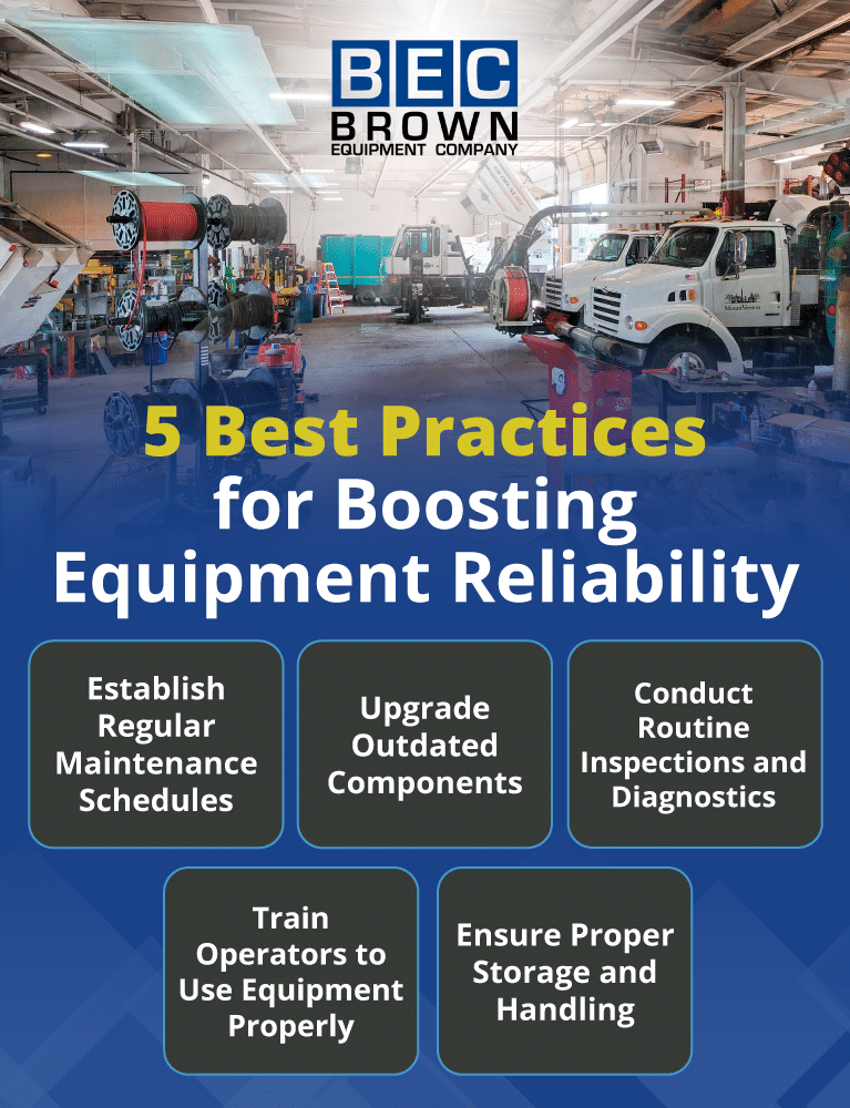 Best practices to enhance equipment reliability and ensure optimal performance.