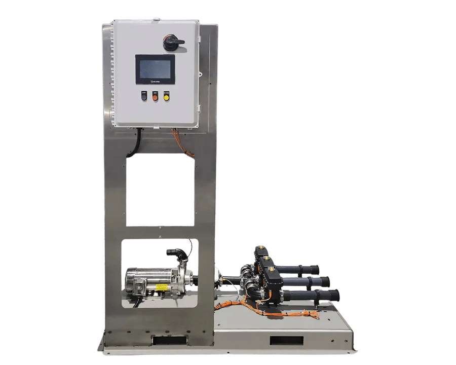 Control panel system with advanced automation for efficient industrial operations.