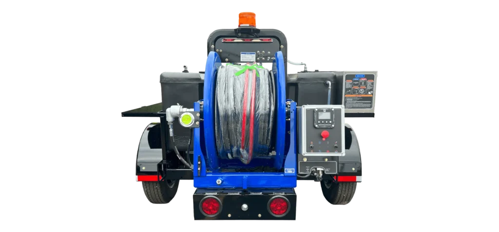 High-quality hose reel system for efficient storage and usage of hoses.