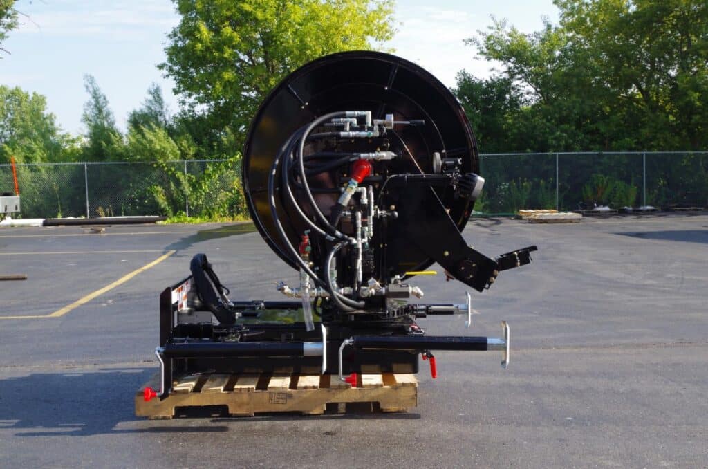 Heavy-duty Sewer easement machine