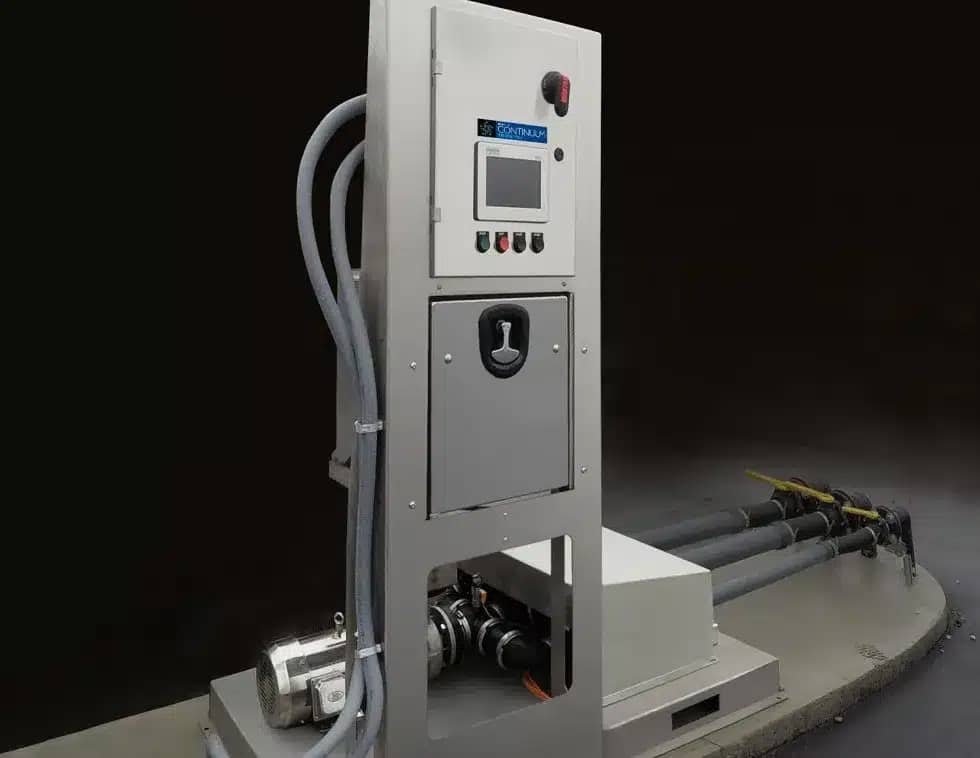 Advanced truck fuel station with digital controls for optimized fueling efficiency.