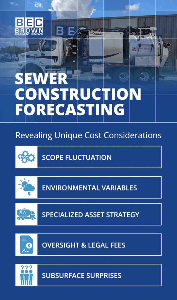 Sewer construction forecasting: insights for managing costs and optimizing strategies.