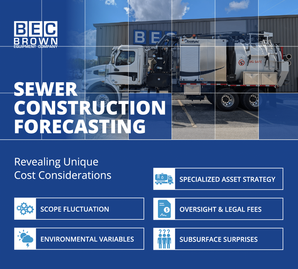 Sewer construction cost strategies for managing risks and optimizing project success.