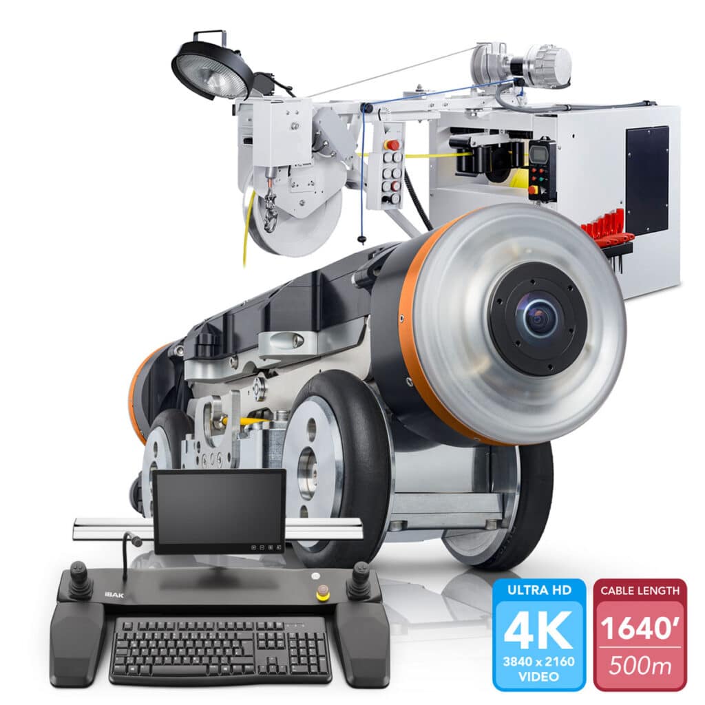 360° Pipeline Scanning System – PANORAMO® 4K