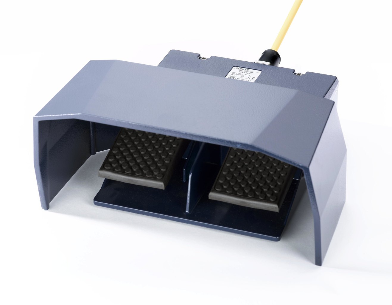 IBAK winch foot control for hands-free manhole lowering