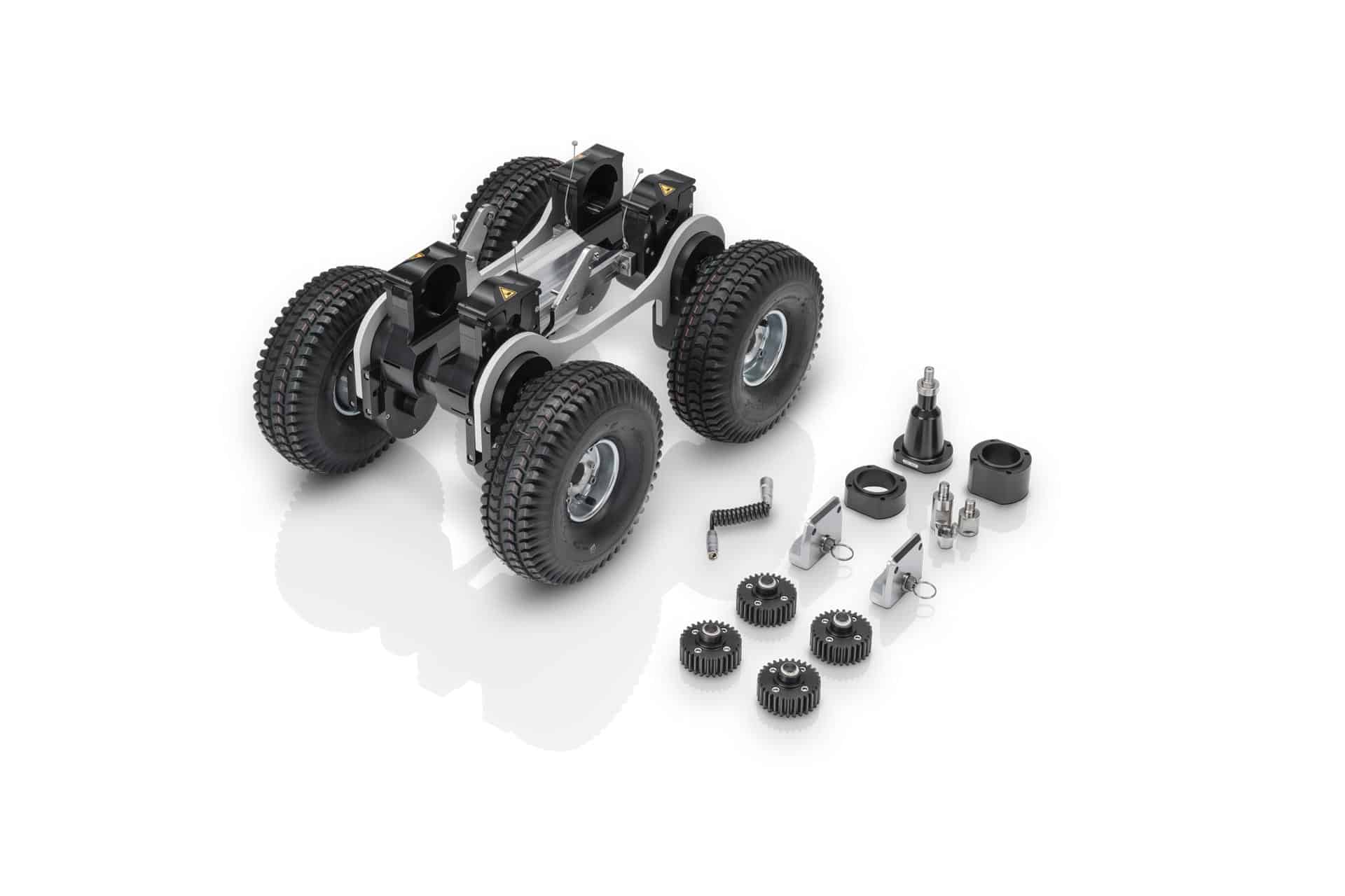 IBAK Universal Lift Kit for T76 and MicroGator camera tractors