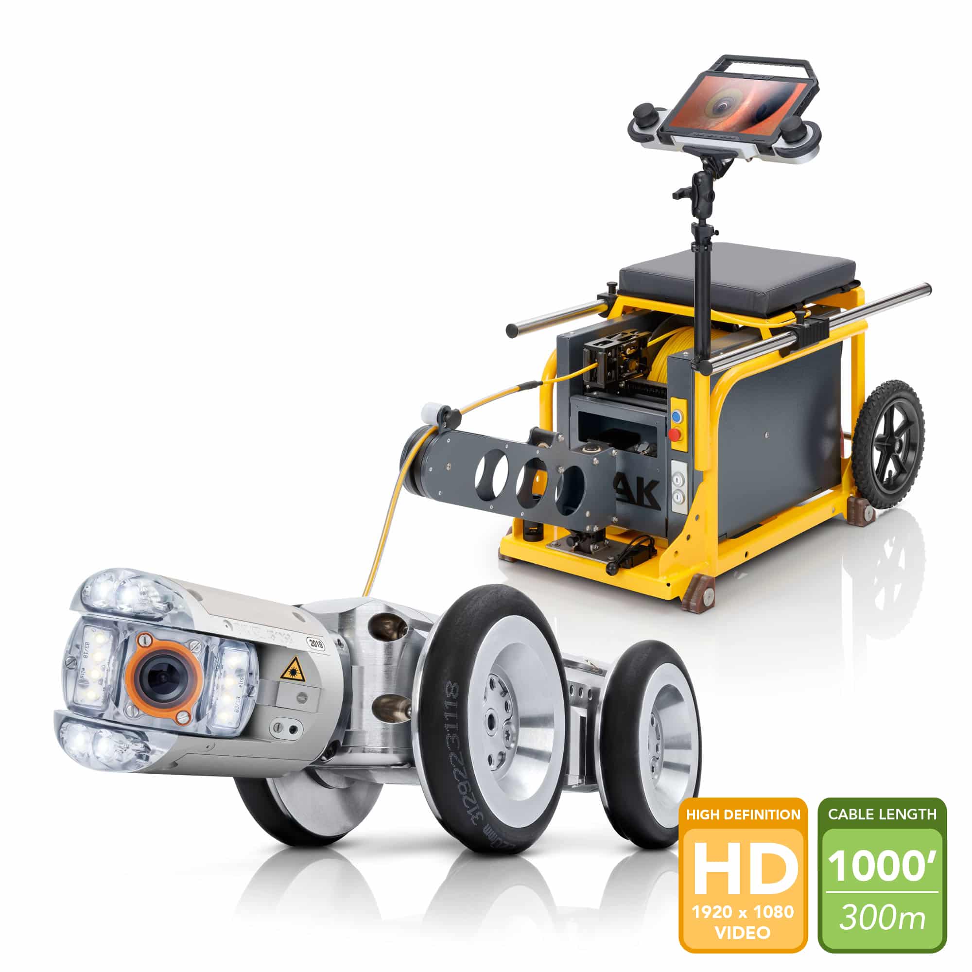 IBAK MainLite HD portable mainline sewer inspection system