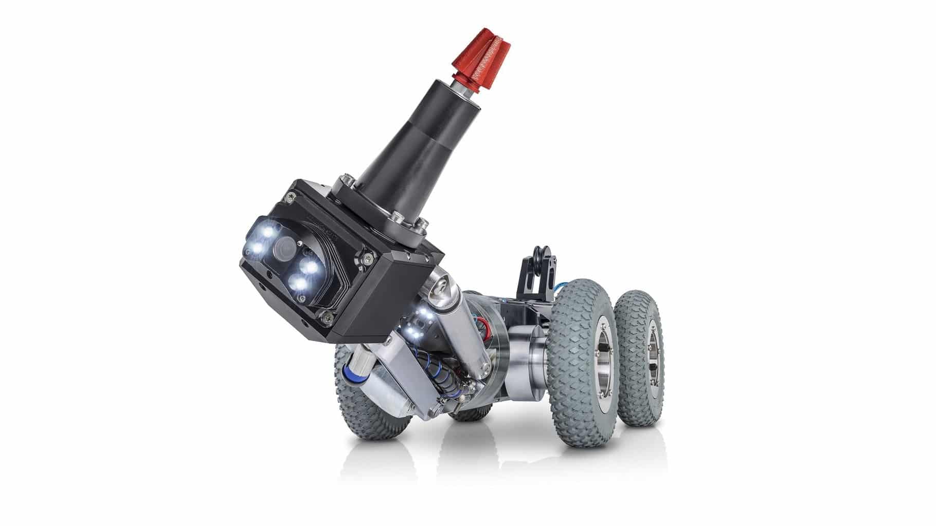 IBAK MicroGator 2.0 electric pipeline rehabilitation cutter robot