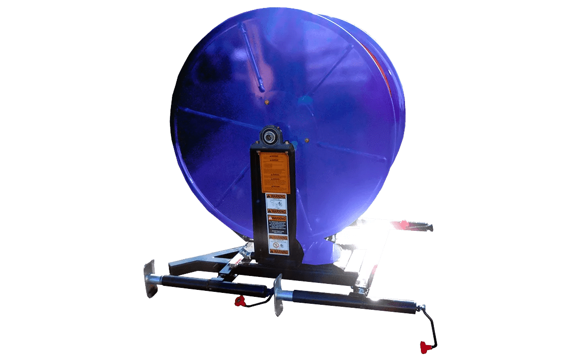 Sewer Equipment JAJ-600SK skid-mount easement machine with universal SAE-J2S13 mounting