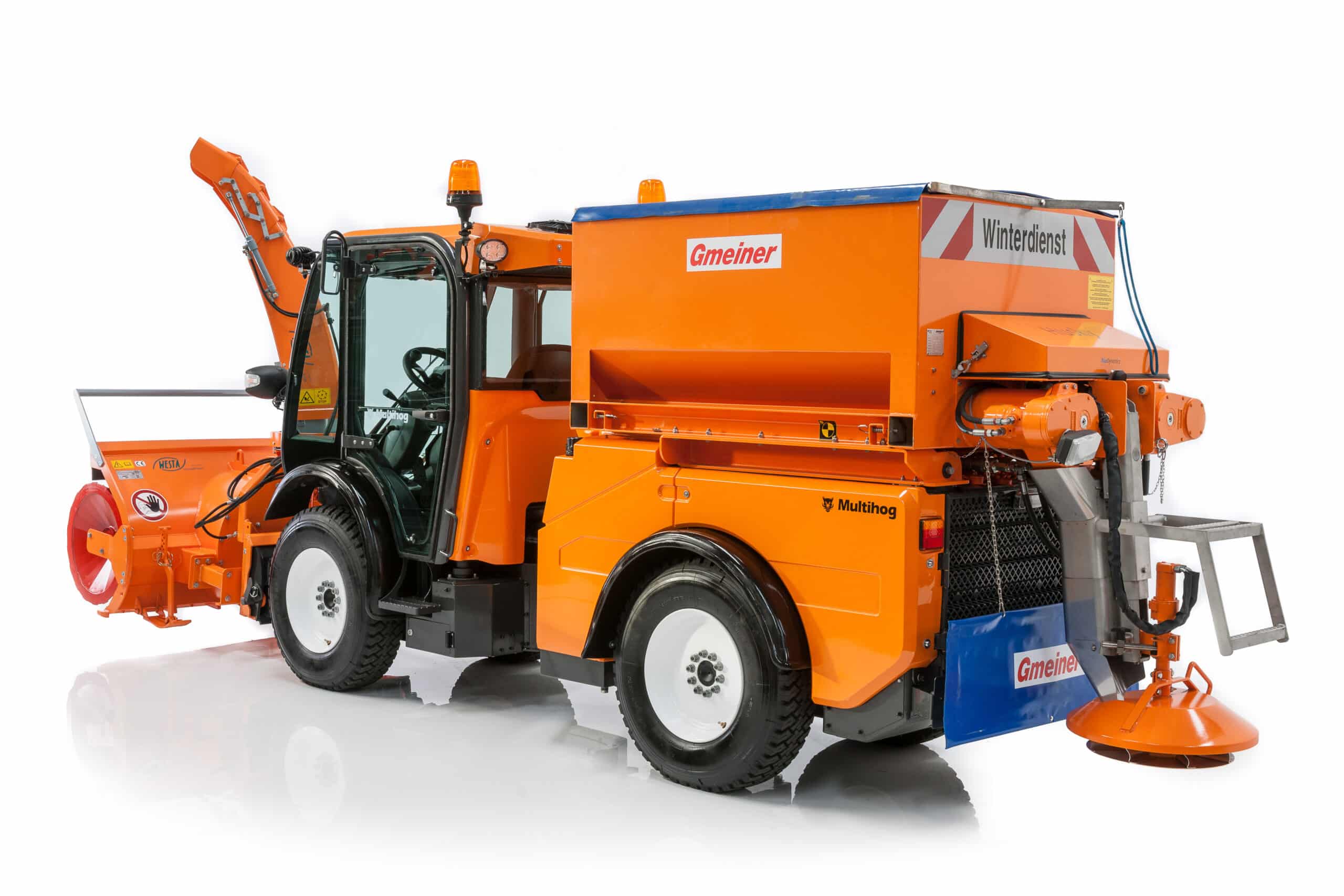 Multihog MXC compact heavy-duty 130 HP multi-purpose tractor for urban maintenance