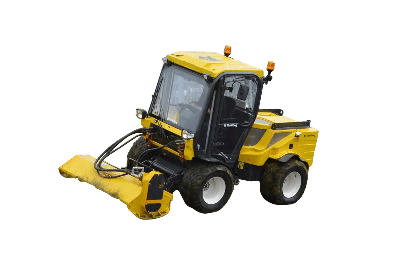 Multihog flail mower heavy-duty attachment with 6.5-foot working width for vegetation management