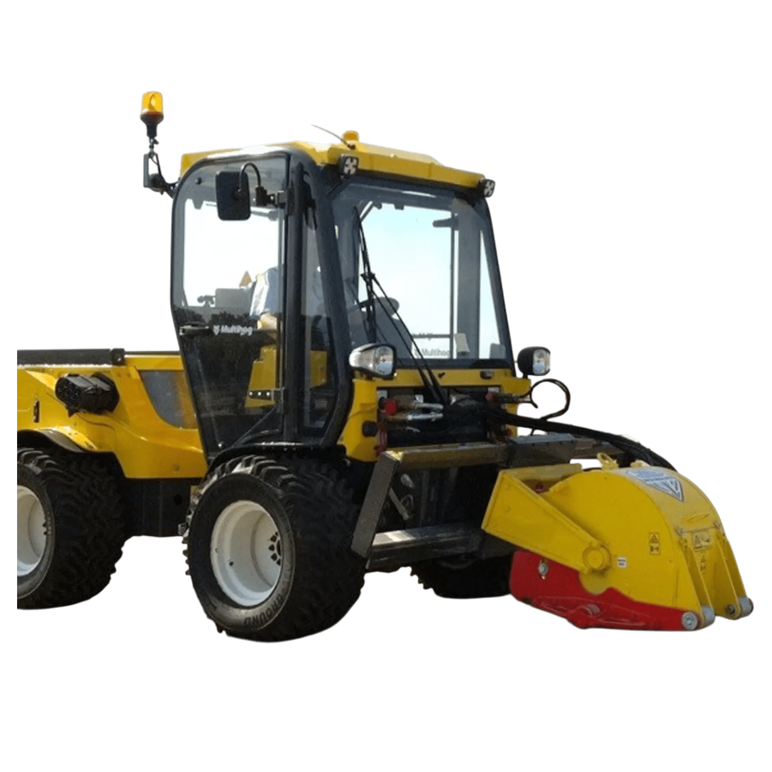 Multihog line remover for safely removing road markings from highways and airport runways