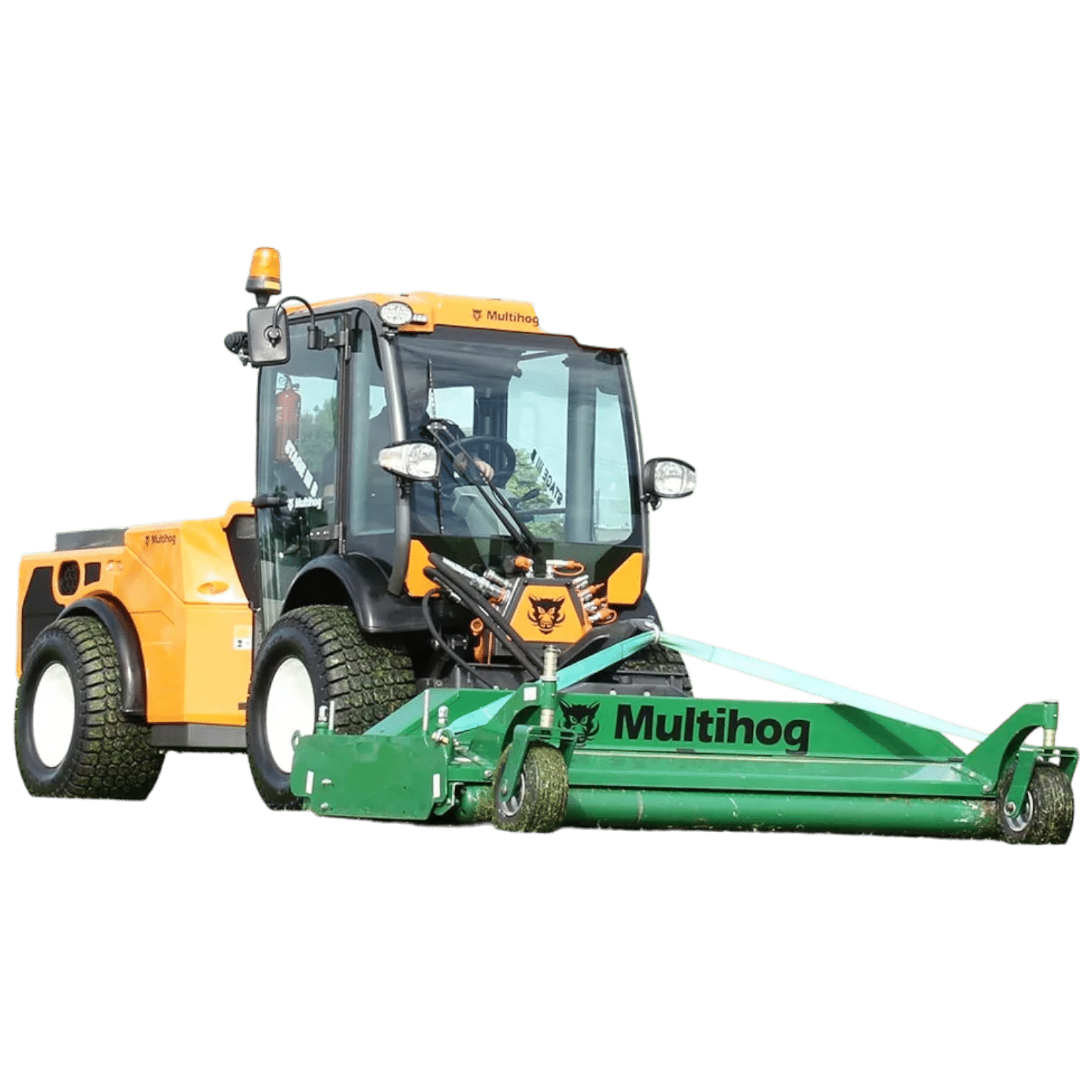 Multihog rotary mower gear-driven attachment with 95-inch cutting width